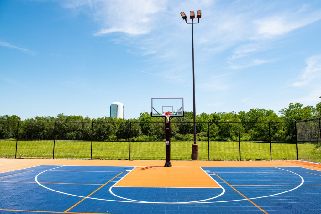 Houston Basketball Court Installation