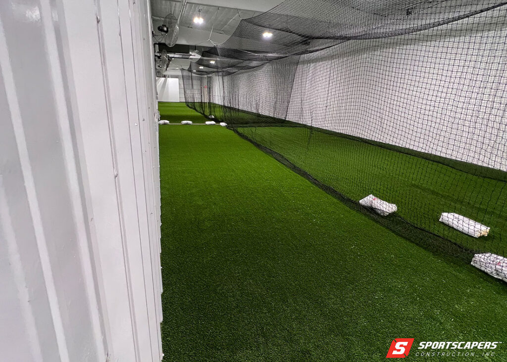 indoor batting cage Rice