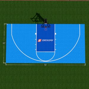 sport court construction in Cypress and Katy